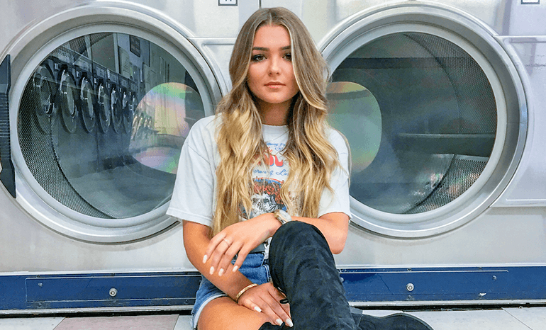 Gabi Skylar started taking music seriously when she was just 14-years-old. She was taking vocal lessons and co-writing and she signed with a management team. A lot of people aren’t sure of what they want to do at that age but she was set on her decision. Now, she’s 18 and she’s never second-guessed