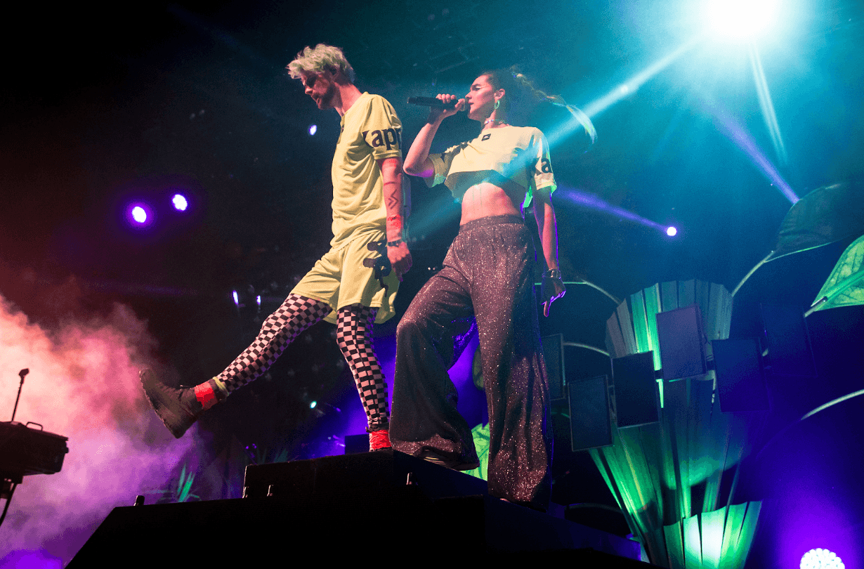 Sofi Tukker is no stranger to the Coachella scene. This is now their second time around the desert, but this time they’re back and bigger and better. I was able to catch up with them coming up on their many shows across America and Australia and we talked about their new era. What’s Fantasy look