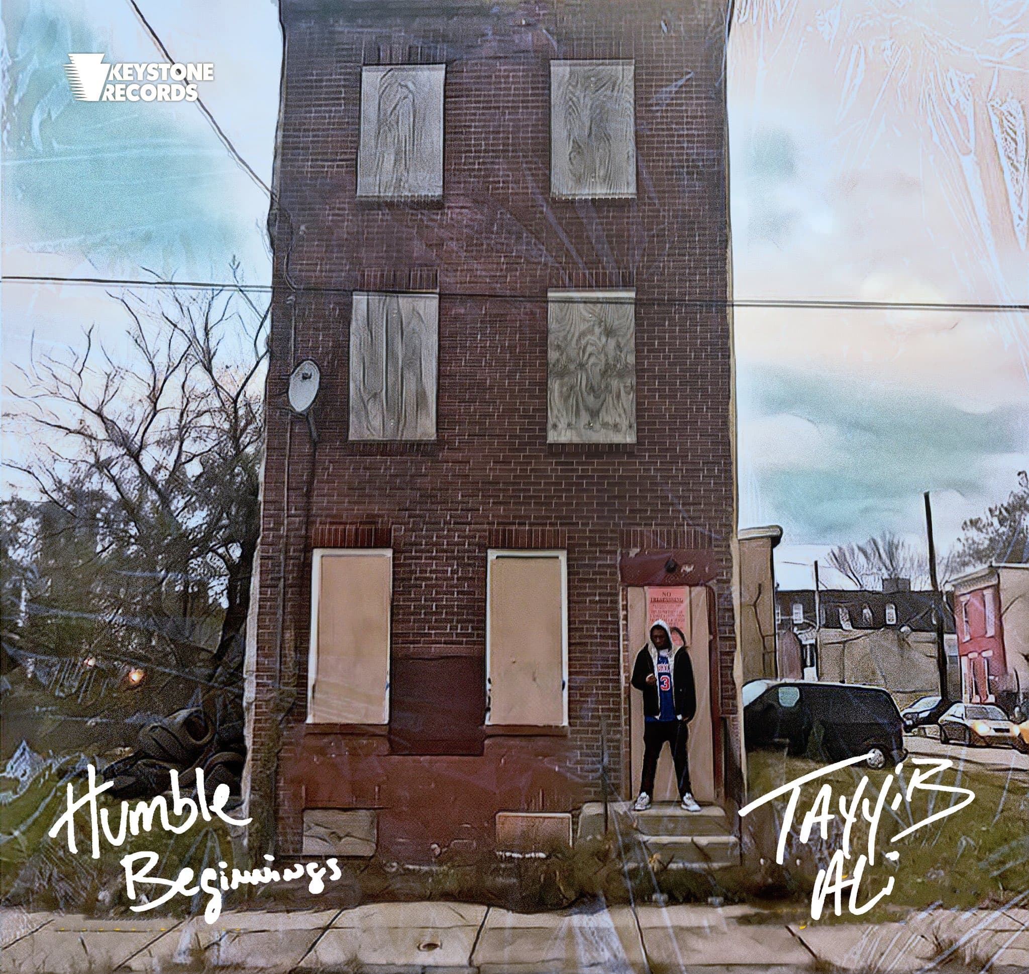 Keystone Records front runner, Tayyib Ali released a 14-track album on Friday, April 24th influenced by his Philadelphia roots. Humble Beginnings is contemporary hip hop at its finest, articulately packaged with strong verses and solid production. Ali effortlessly pulls off the underdog persona in