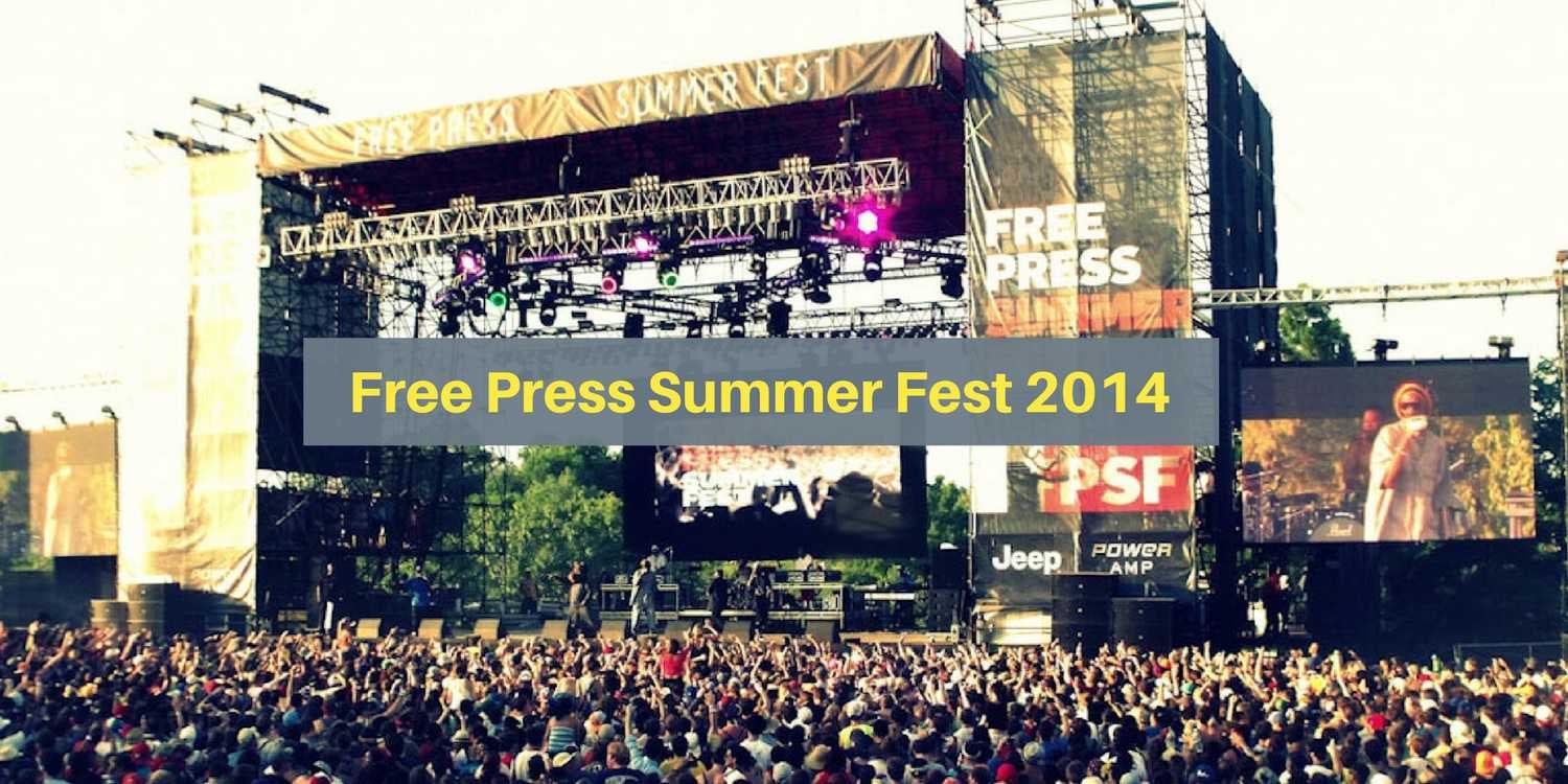 Free Press Summer Fest 2014