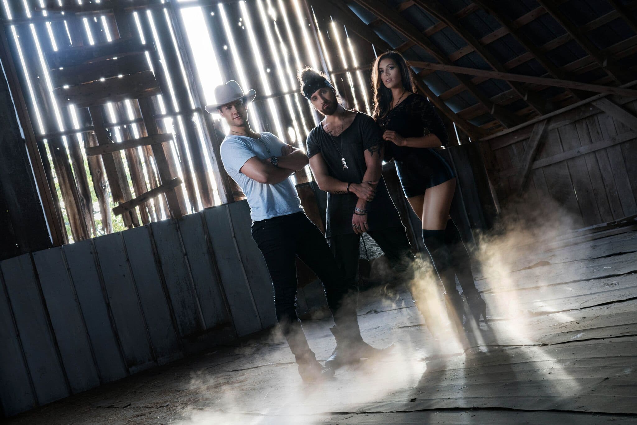 Imagine forming a band after a late night karaoke session because that’s exactly what happened between Hannah Huntley, James Lynch and Peter Erik of SLVR Tongues.