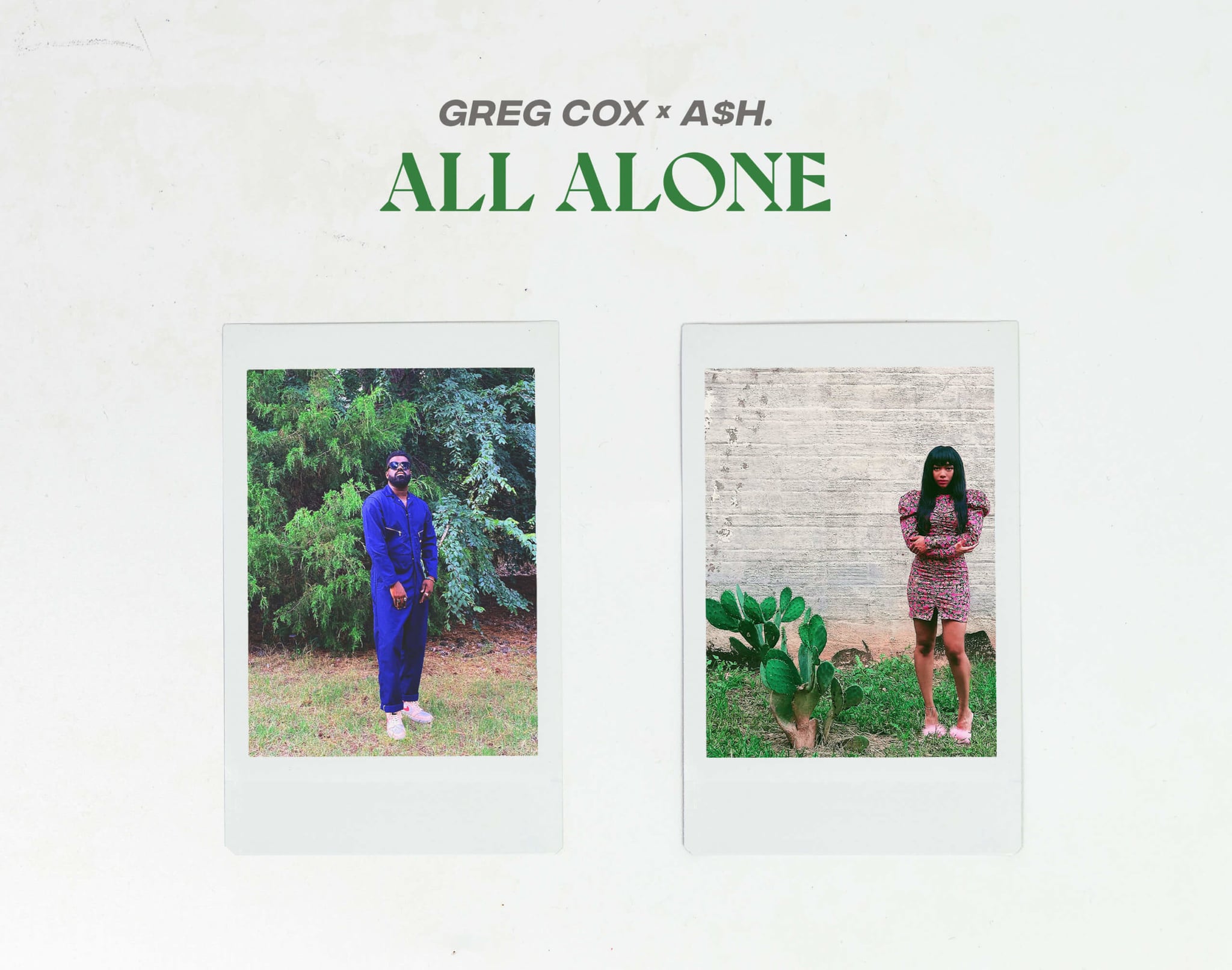 New Music Alert: Greg Cox and A$H.’s “All Alone”