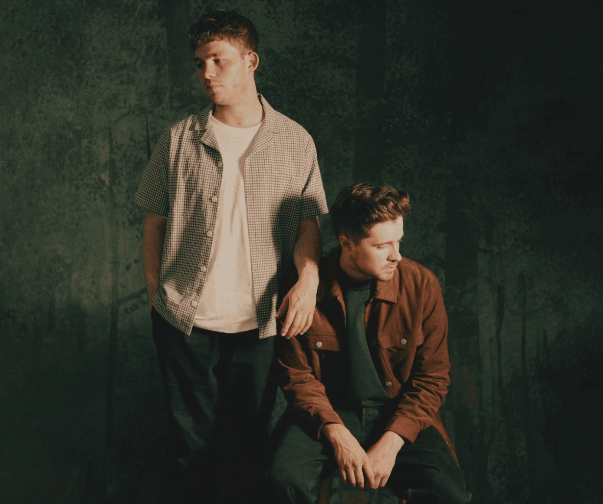 Aquilo, a musical duo hailing from Silverdale, Lancashire, consists of mates Tom Higham and Ben Fletcher. Their upcoming album, A Safe Place to Be was a work in progress over the last two years. Ben and Tom returned home to Silverdale from Los Angeles and discovered that embracing their roots was