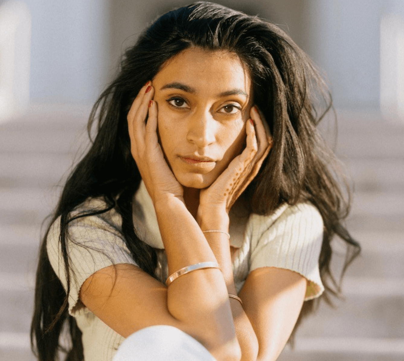 J. Maya is as impressive as they come, a Harvard graduate who combines her love for music with her love for books in an effortless way. She made waves across TikTok with her song “Achilles Heel,” the mythology-laced song that gave new meaning to the term “smart pop.” Her new EP “Poetic License” is