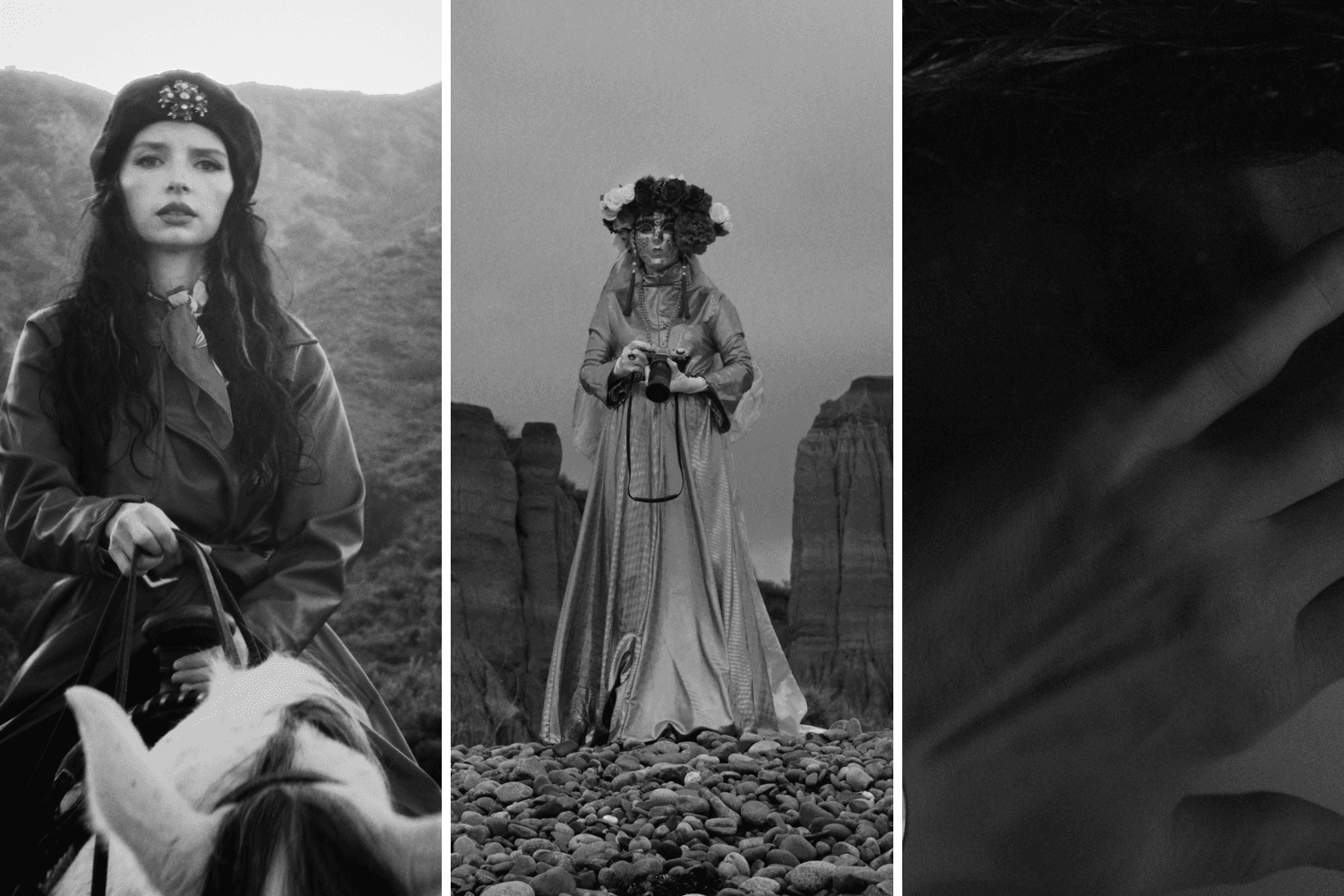 As a director and costume designer whose creativity has been informed by her roots in live performance, Maria Garcia brings a level of theatrical sensationalism to her work. Recently, Maria Garcia used her skills and artistic vision to bring Gal Musette’s music video, Je vois le ciel, to life.