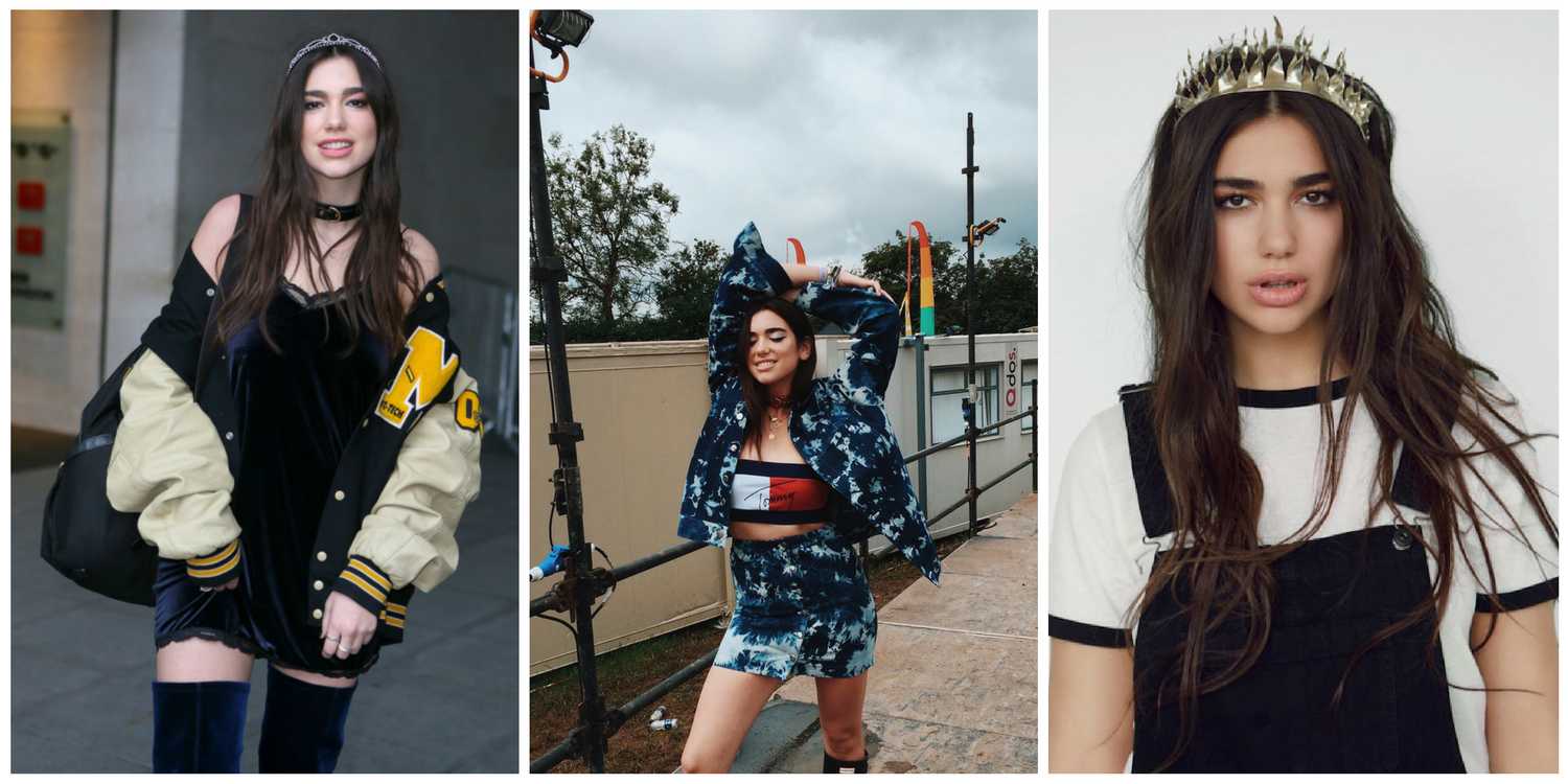 dress like dua lipa